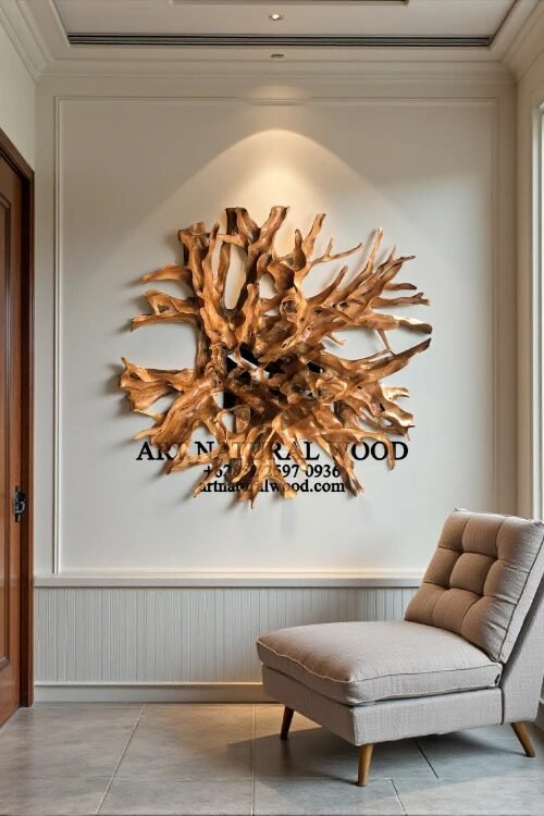 wall decor kayu unik-hiasan akar-hiasan dinding kayu-hiasan dinding unik-artwork kayu