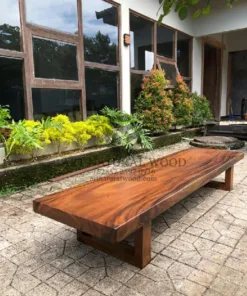 meja panjang kayu trembesi-meja tamu kayu trembesi-coffee table