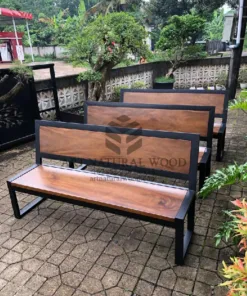 bangku taman besi-bangku outdoor-furniture garden-kursi taman besi