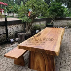 meja minimalis kayu trembesi-meja makan minimalis kayu-meja kayu trembesi-meja kayu besar