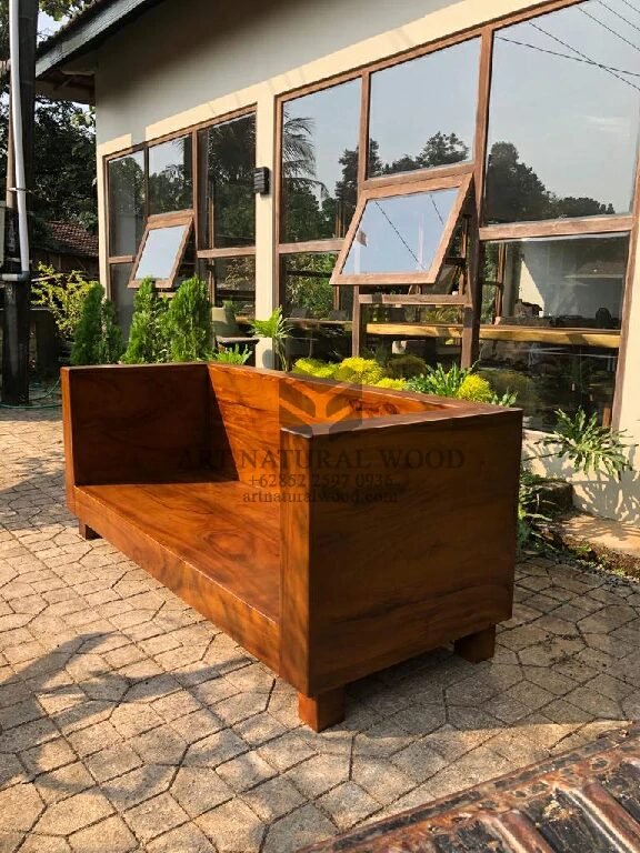 kursi tamu sofa-sofa kayu solid-sofa balok-sofa outdoor