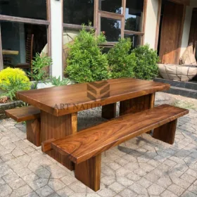 meja cafe outdoor-meja bangku cafe-bangku outdoor-meja cafe kayu outdoor