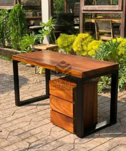 meja kerja minimalis modern