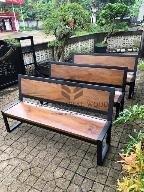 bangku taman besi-bangku outdoor-furniture garden-kursi taman besi