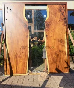 pintu kaca kayu-pintu kombinasi kayu dan kaca-pintu antik kayu-pintu rumah unik