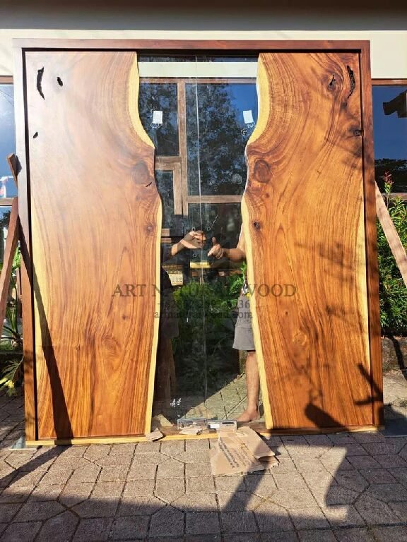 pintu kaca kayu-pintu kombinasi kayu dan kaca-pintu antik kayu-pintu rumah unik