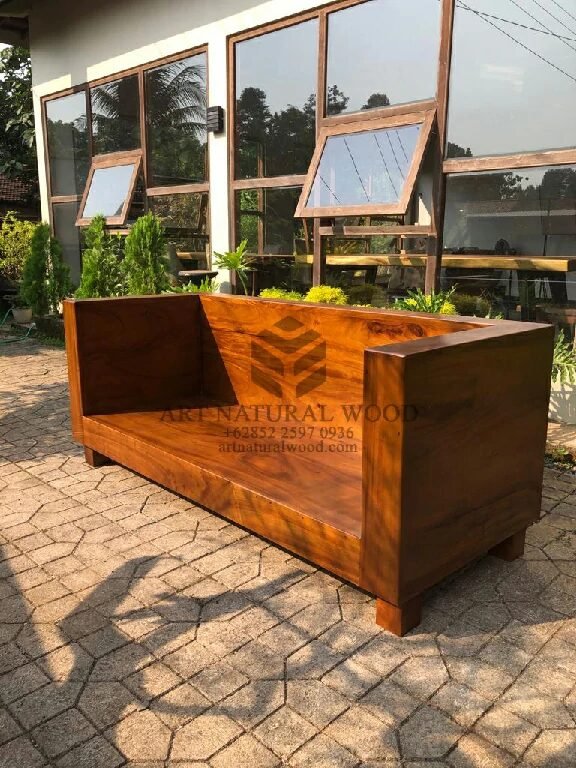 kursi tamu sofa-sofa kayu solid-sofa balok-sofa outdoor
