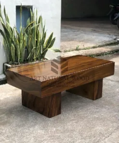 meja minimalis ruang tamu-meja tamu kayu solid-meja tamu tebal