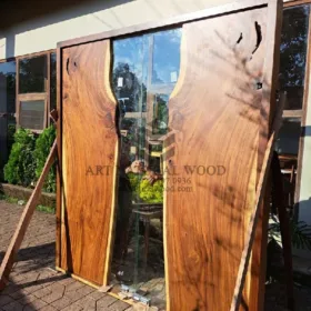 pintu kaca kayu-pintu kombinasi kayu dan kaca-pintu antik kayu-pintu rumah unik