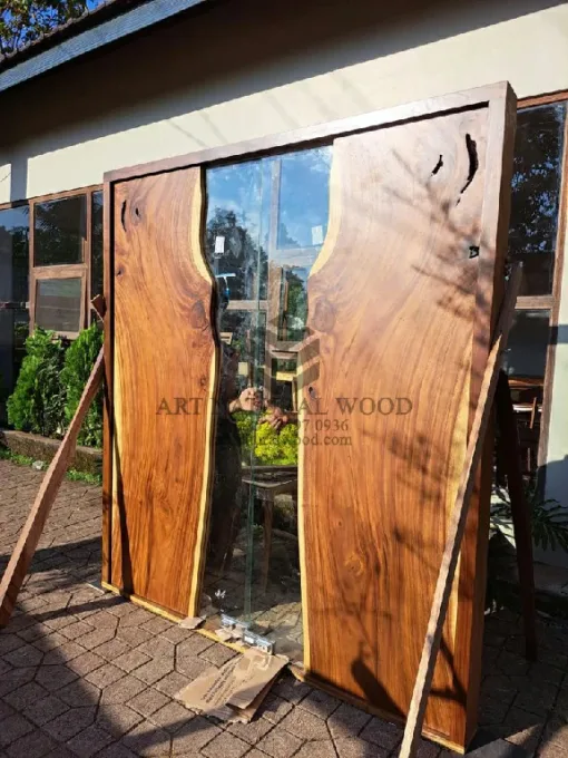 pintu kaca kayu-pintu kombinasi kayu dan kaca-pintu antik kayu-pintu rumah unik