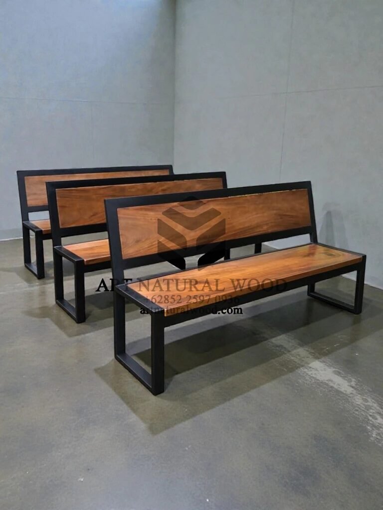 bangku taman besi-bangku outdoor-furniture garden-kursi taman besi