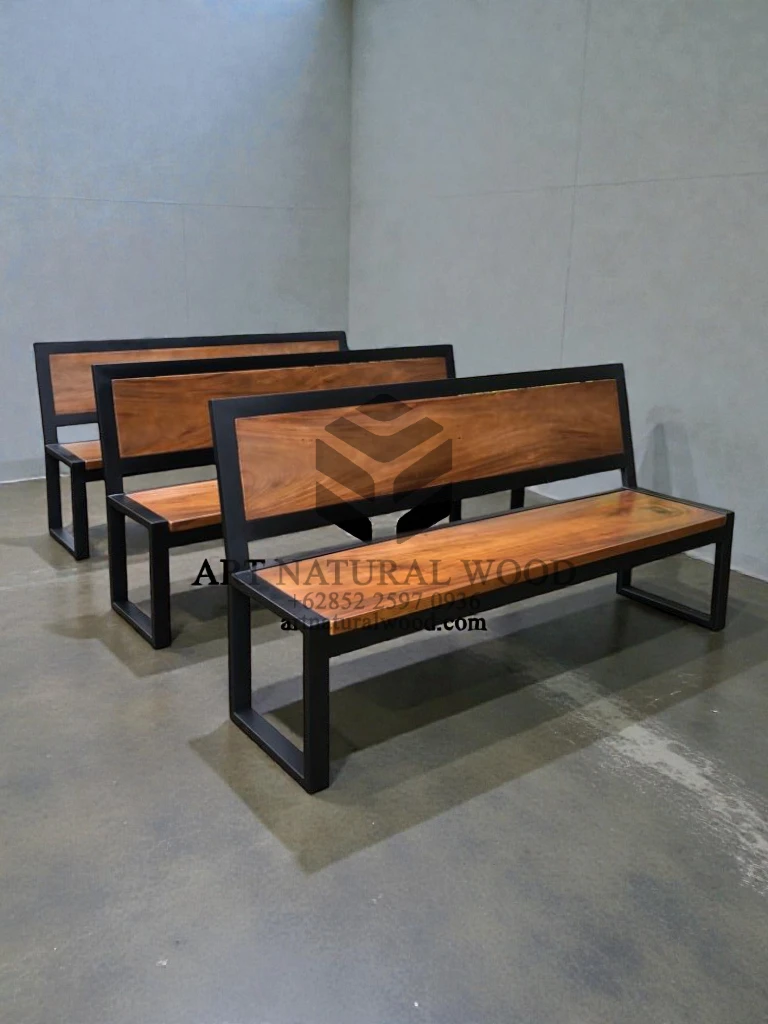 bangku taman besi-bangku outdoor-furniture garden-kursi taman besi