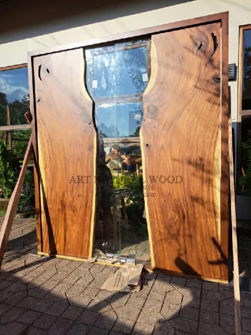 pintu kaca kayu-pintu kombinasi kayu dan kaca-pintu antik kayu-pintu rumah unik