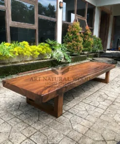 meja panjang kayu trembesi-meja tamu kayu trembesi-coffee table