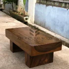 meja minimalis ruang tamu-meja tamu kayu solid-meja tamu tebal