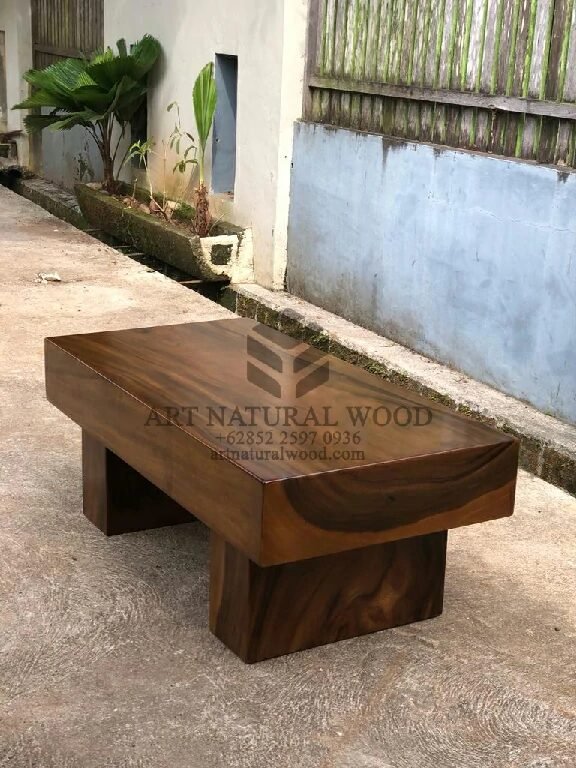meja minimalis ruang tamu-meja tamu kayu solid-meja tamu tebal