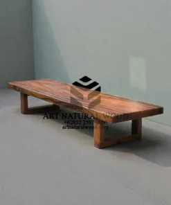 meja panjang kayu trembesi-meja tamu kayu trembesi-coffee table