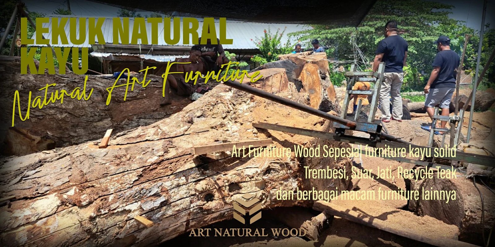 Way Finding Kayu ART NATURAL WOOD - INSPIRED BY NATURE