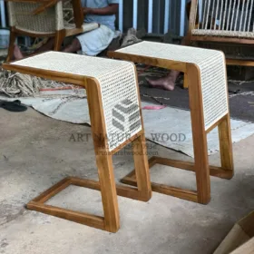 meja laptop minimalis-meja cafe kecil-side table minimalis-meja kecil cafe