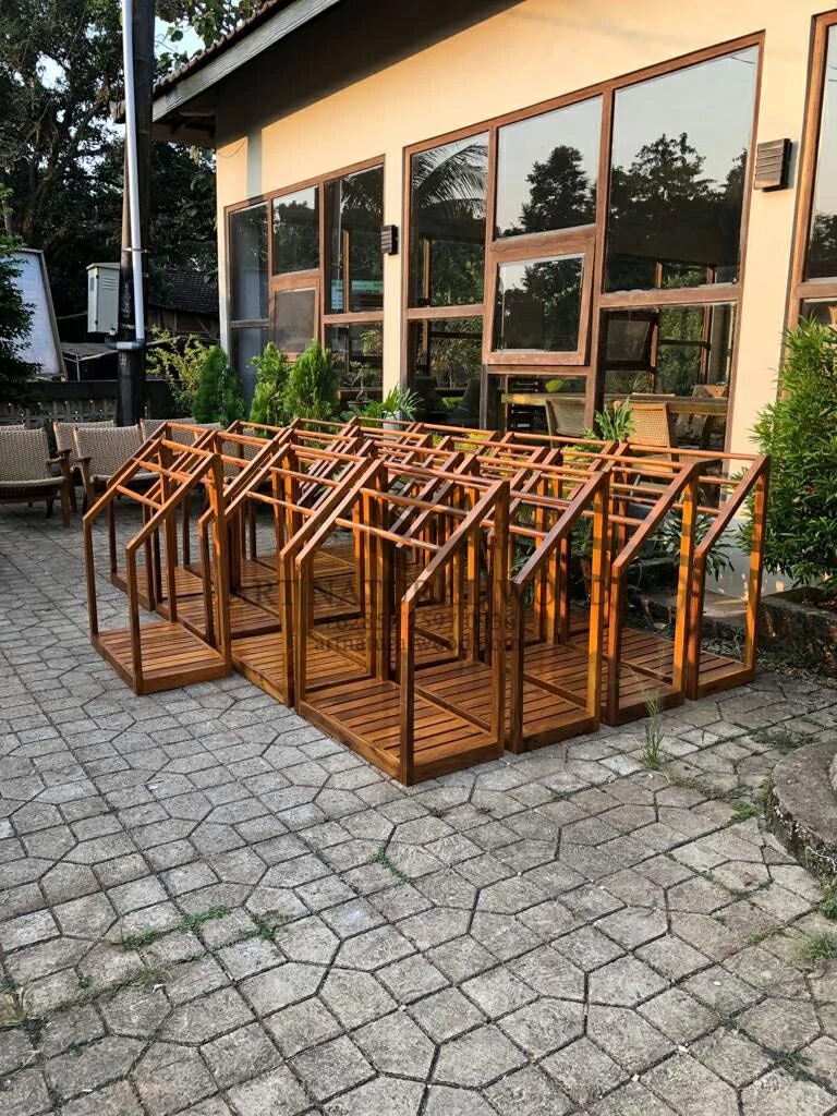 rak handuk-rak handuk aesthetic-hanger kayu-gantungan handuk kamar mandi