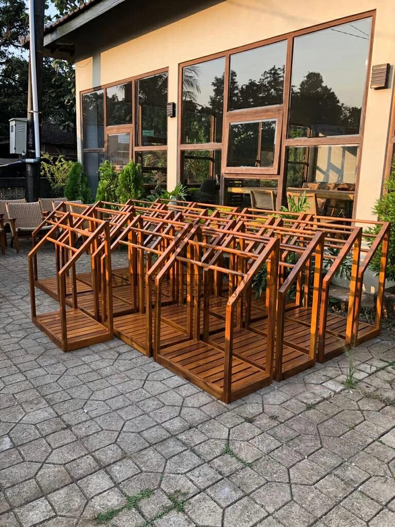 rak handuk-rak handuk aesthetic-hanger kayu-gantungan handuk kamar mandi