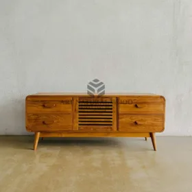 meja tv minimalis kayu jati-bufet tv minimalis kayu jati