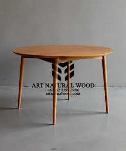 meja makan bulat-meja makan bundar-meja makan minimalis bulat-meja bulat cafe