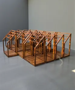 rak handuk-rak handuk aesthetic-hanger kayu-gantungan handuk kamar mandi