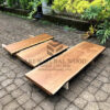 kayu jati solid untuk top meja-papan kayu jati utuh-kayu jati besar