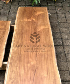 kayu jati solid untuk top meja-papan kayu jati utuh-kayu jati besar
