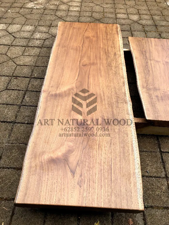 kayu jati solid untuk top meja-papan kayu jati utuh-kayu jati besar