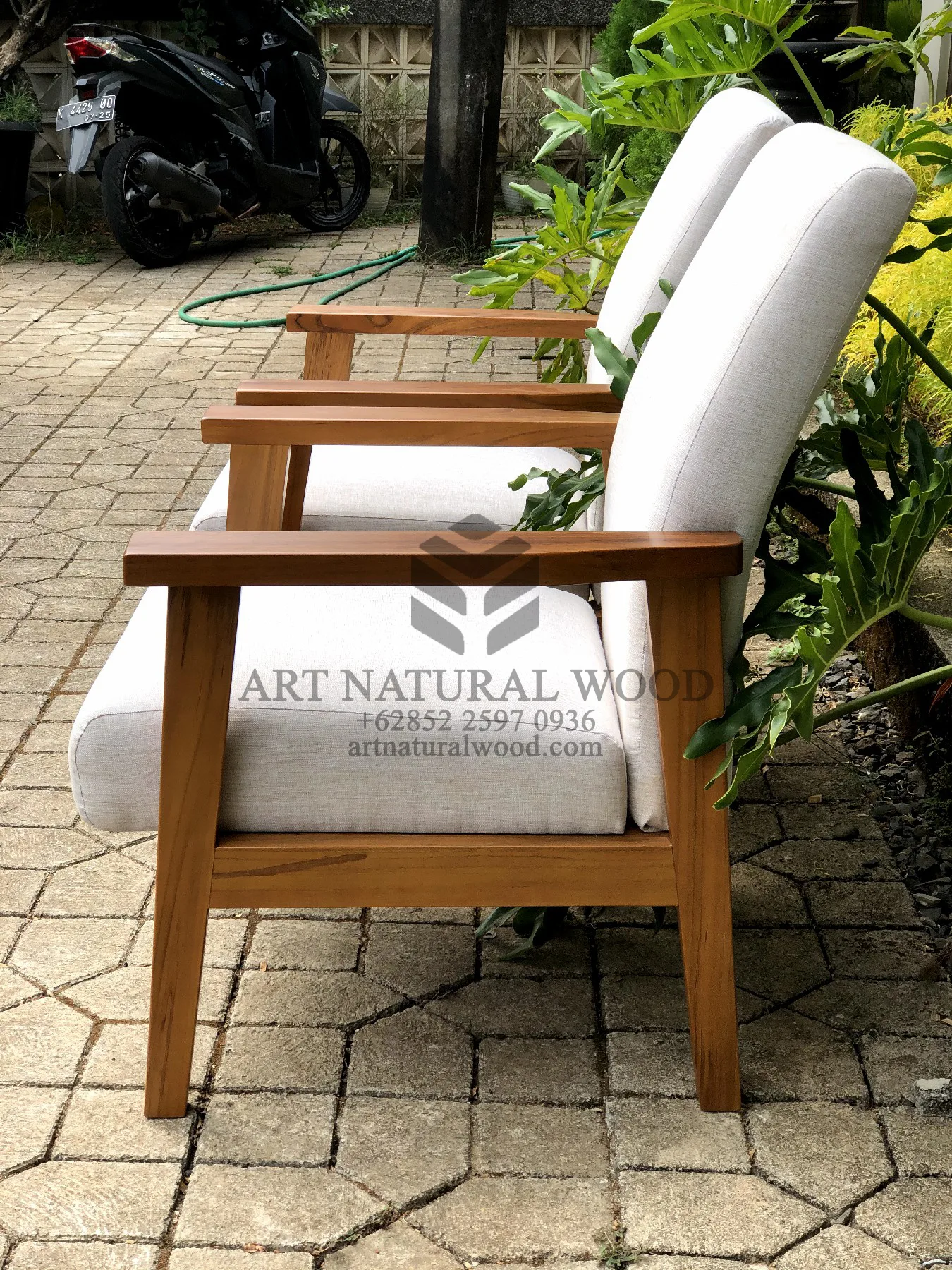 kursi minimalis ruang tamu kayu jati solid-kursi sofa ruang tamu