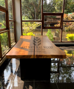 meja kayu besar untuk meeting kantor-meja meeting kayu besar-meja rapat kantor kayu minimalis