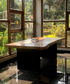 meja kayu besar untuk meeting kantor-meja meeting kayu besar-meja rapat kantor kayu minimalis