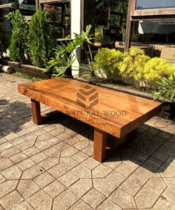 meja sofa minimalis kayu trembesi solid