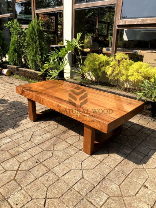meja sofa minimalis kayu trembesi solid