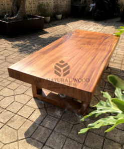 meja sofa minimalis kayu trembesi solid