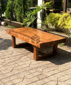 meja sofa minimalis kayu trembesi solid