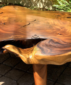 coffee table kayu antik trembesi solid-meja sofa kayu natural alami