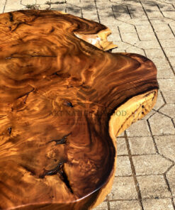 coffee table kayu antik trembesi solid-meja sofa kayu natural alami