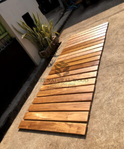 papan tangga kayu trembesi minimalis-papan kayu tangga rumah