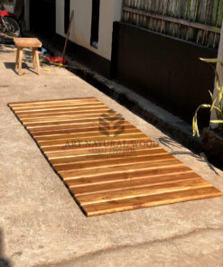 papan tangga kayu trembesi minimalis-papan kayu tangga rumah