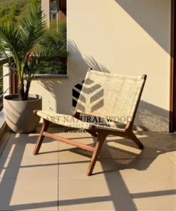 kursi santai teras rotan-kursi terras minimalis modern-kursi rotan teras kayu jati