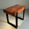 meja hias minimalis ruang tamu-meja konsol minimalis-meja aquarium kayu solid