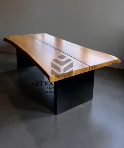 meja kayu besar untuk meeting kantor-meja meeting kayu besar-meja rapat kantor kayu minimalis