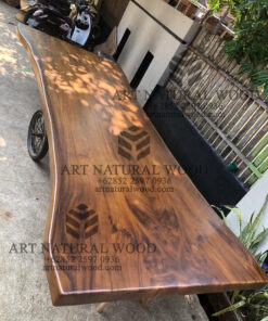 papan kayu trembesi besar untuk top meja-papan kayu trembesi 4 meter