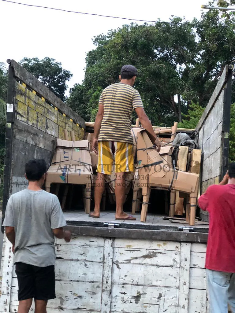 kursi makan minimalis mewah kayu jati solid