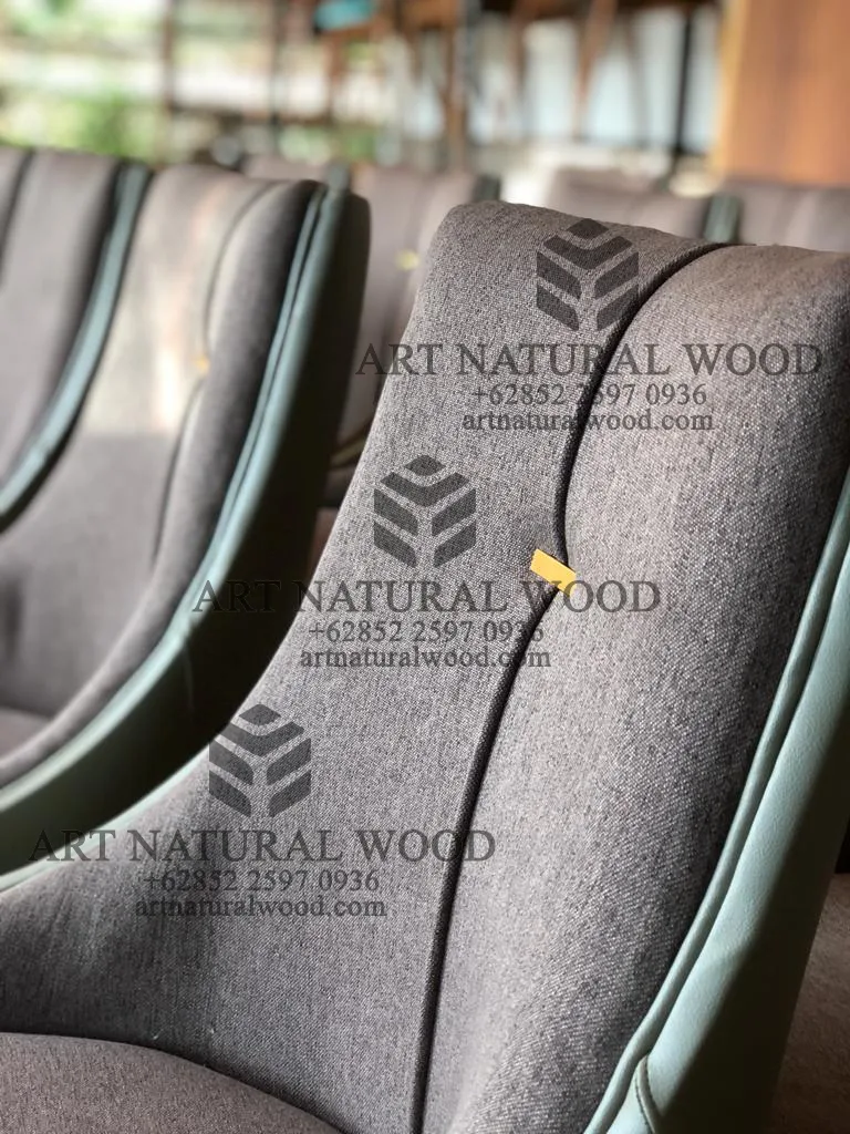 kursi makan minimalis mewah kayu jati solid