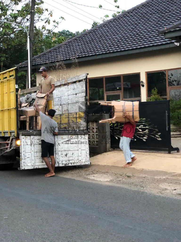 kursi makan minimalis mewah kayu jati solid