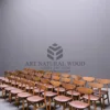 kursi cafe minimalis modern kayu jati model ropan